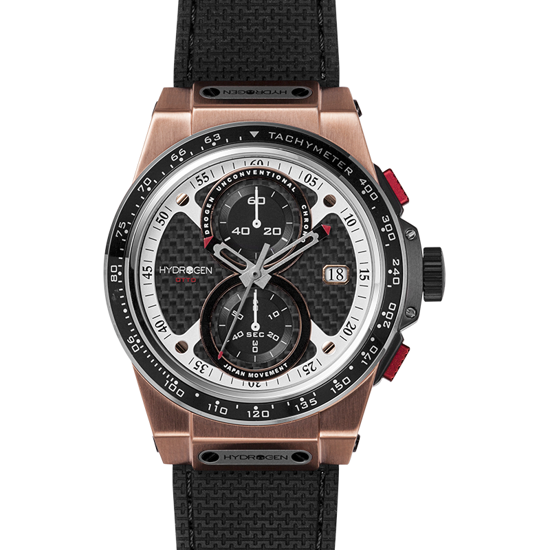 Otto Chrono Black Rose Gold - A Symphony of Luxury and Adventure