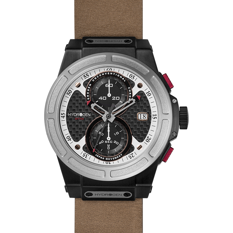 Otto Chrono Silver Black Nato - A Timeless Masterpiece