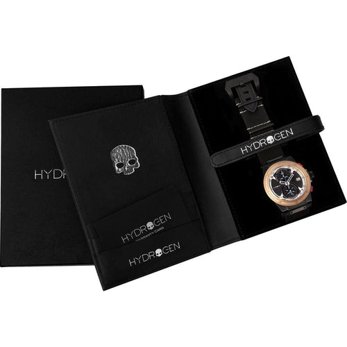 Load image into Gallery viewer, Otto Chrono Black Rose Gold Nato - A Timeless Elegance
