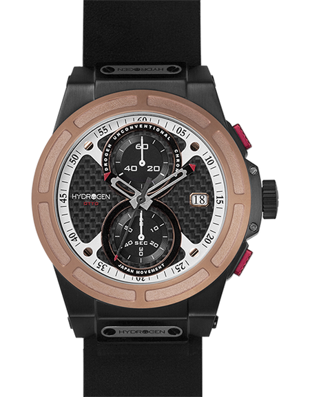 Otto Chrono Black Rose Gold Nato - A Timeless Elegance