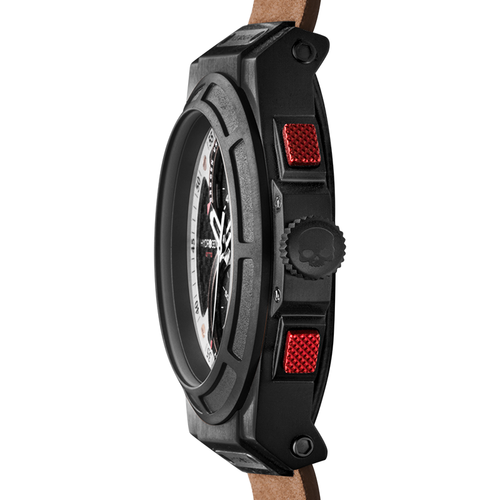 Load image into Gallery viewer, Otto Chrono All Black Nato - Timeless Elegance in Modern Design
