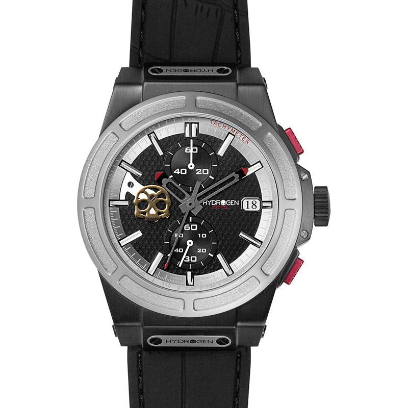 Otto Chrono Silver Matt Black - A Testament to Luxury and Elegance