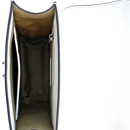 Load image into Gallery viewer, SUSU The Hollywood Backpack Leather Purse White
