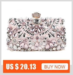 Load image into Gallery viewer, Diamond Evening Clutch Bag For Women Wedding Golden Clutch Purse Chain
