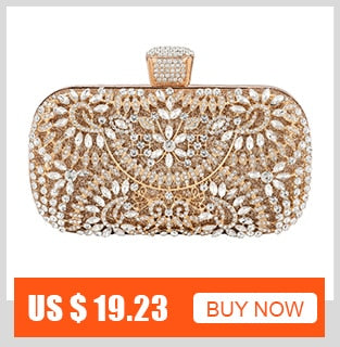 Load image into Gallery viewer, Diamond Evening Clutch Bag For Women Wedding Golden Clutch Purse Chain
