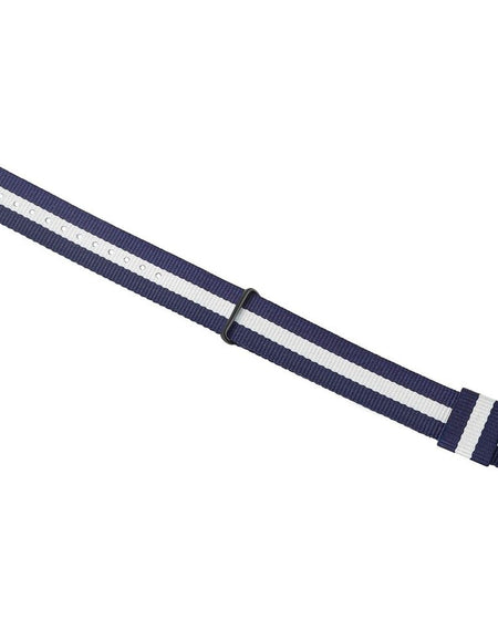 Nato Blue & White Strap | 20MM