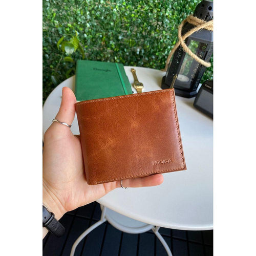 Load image into Gallery viewer, Atlanta - Genuine Leather Trifold Wallet with Coin Pouch Compartment
