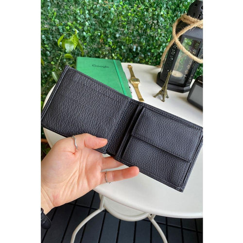 Load image into Gallery viewer, Atlanta - Genuine Leather Trifold Wallet with Coin Pouch Compartment
