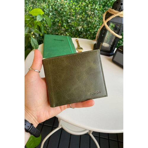 Load image into Gallery viewer, Atlanta - Genuine Leather Trifold Wallet with Coin Pouch Compartment
