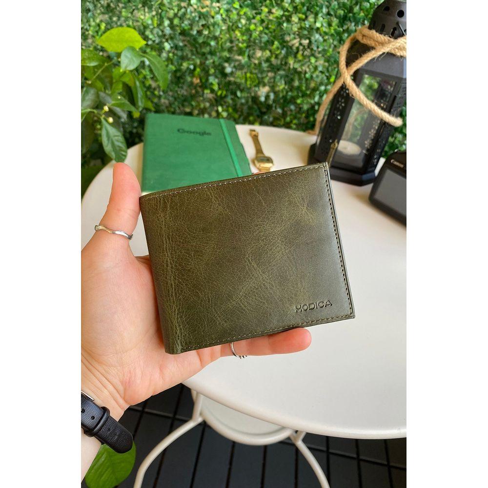 Atlanta - Genuine Leather Trifold Wallet with Coin Pouch Compartment