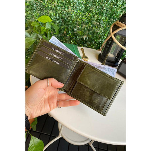 Load image into Gallery viewer, Atlanta - Luxurious Genuine Leather Trifold Wallet with Coin Pouch Compartment
