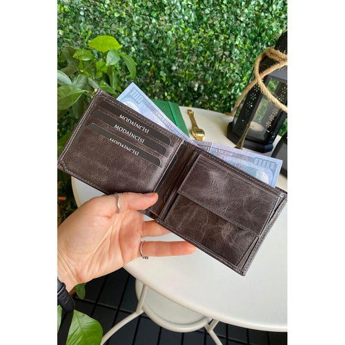 Load image into Gallery viewer, Atlanta - Luxurious Genuine Leather Trifold Wallet with Coin Pouch Compartment
