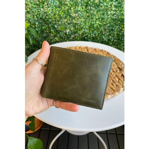 Load image into Gallery viewer, Atlanta - Genuine Leather Trifold Wallet with Coin Pouch Compartment
