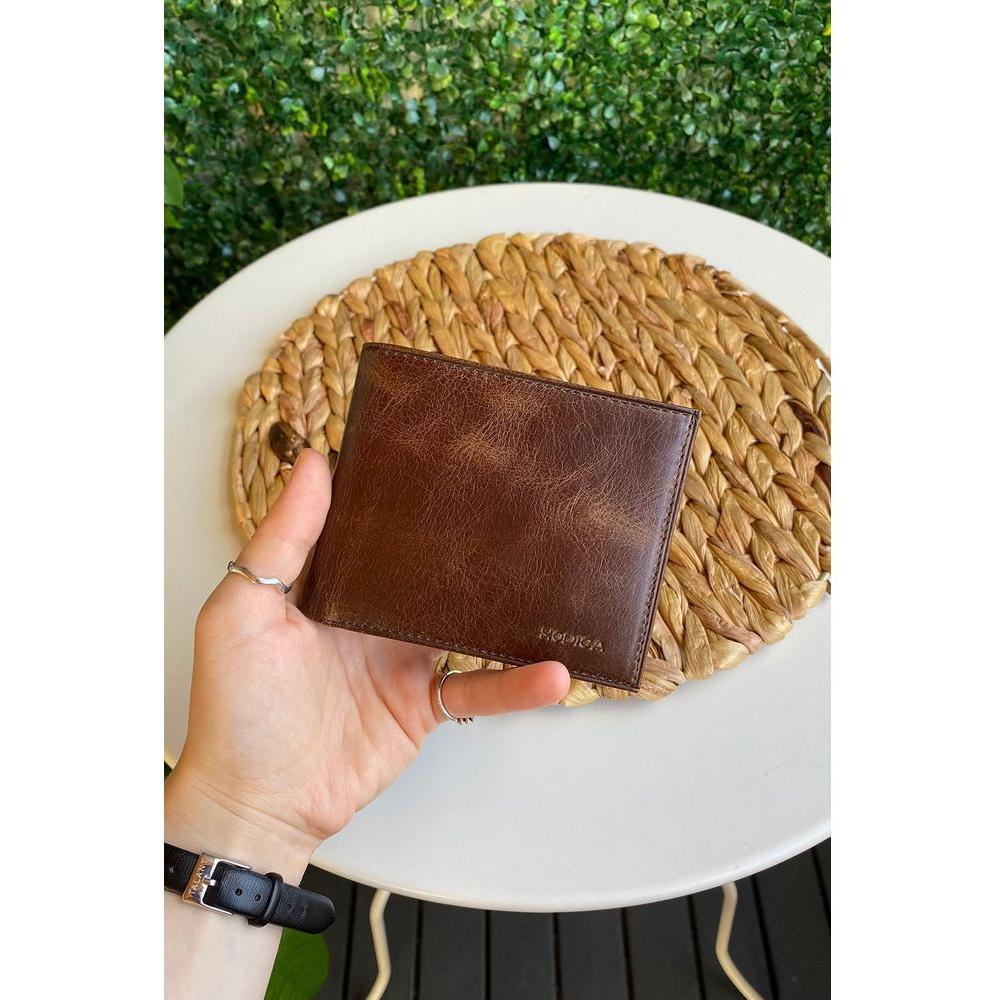 Atlanta - Luxurious Genuine Leather Trifold Wallet with Coin Pouch Compartment