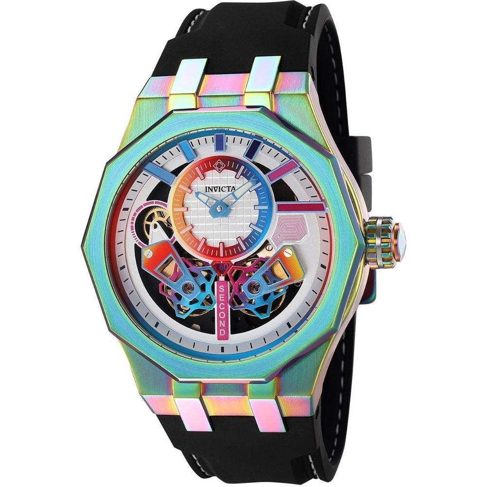 Invicta Specialty Silicone Strap Multicolor Dial Automatic 43199 Men's Watch