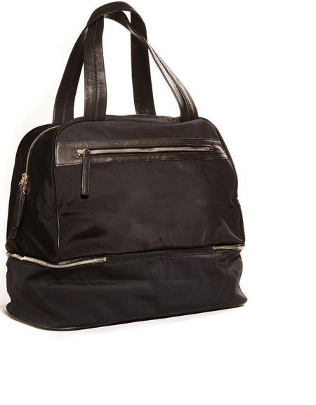 Jacki Easlick Black Nylon Travel Bag