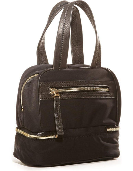 Jacki Easlick Black Nylon Cosmetic Case - Elegance Meets Practicality