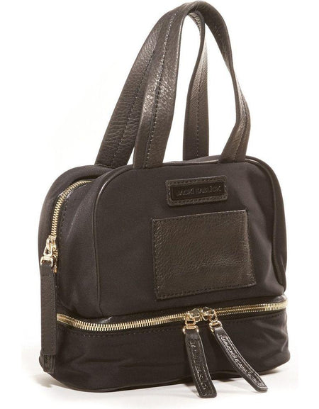 Jacki Easlick Black Nylon Cosmetic Case - Elegance Meets Practicality