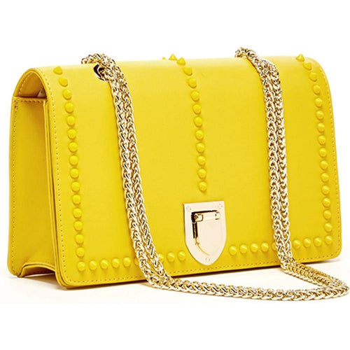 Load image into Gallery viewer, Josie Mustard Yellow Leather Purse
