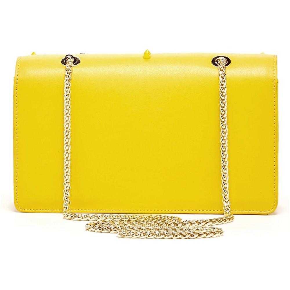 Josie Mustard Yellow Leather Purse