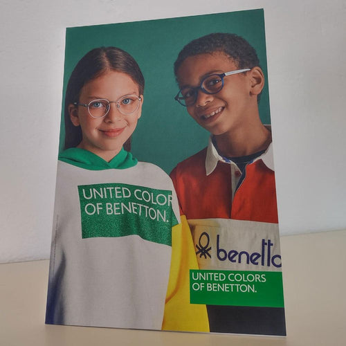 Load image into Gallery viewer, BENETTON MOD. KIDS OPTICAL SHOWCARD AW21-0
