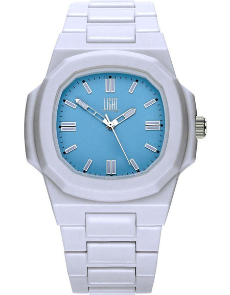 LIGHT TIME Mod. VELVET NAUTILUS - Light Blue-0
