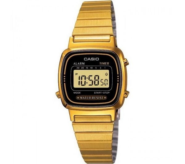 CASIO VINTAGE Mod. ICONIC MINI STEEL - GOLD BLACK-0