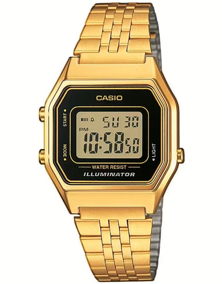 CASIO VINTAGE Mod. ICONIC LADY GOLD BLACK-0