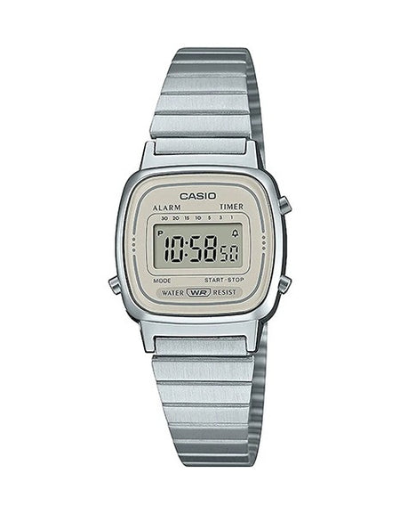 CASIO VINTAGE Mod. ICONIC MINI STEEL - CREAM-0