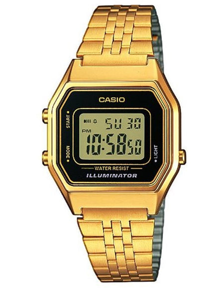 CASIO VINTAGE Mod. ICONIC LADY GOLD - BLACK-0