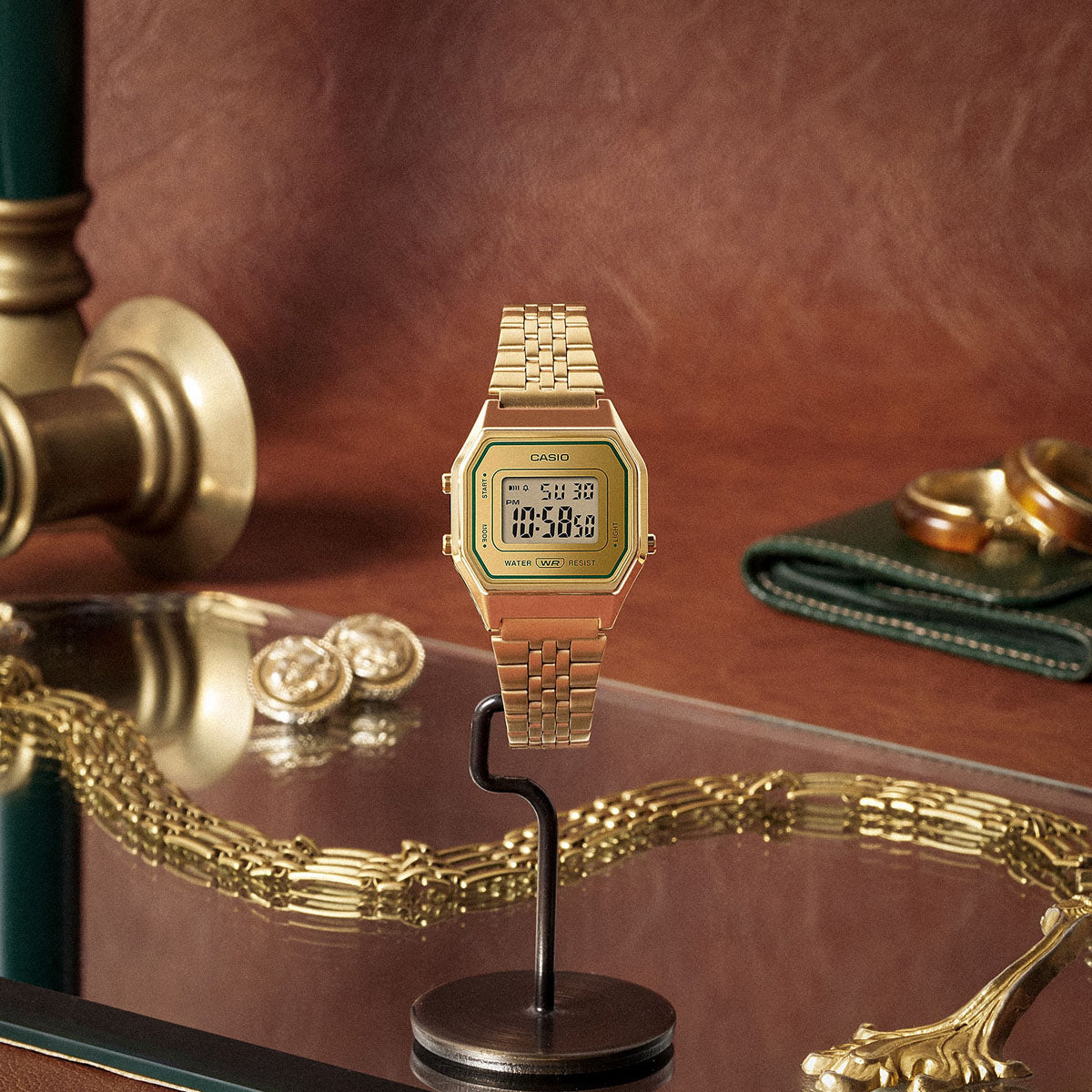 CASIO VINTAGE Mod. ICONIC - GOLD-2
