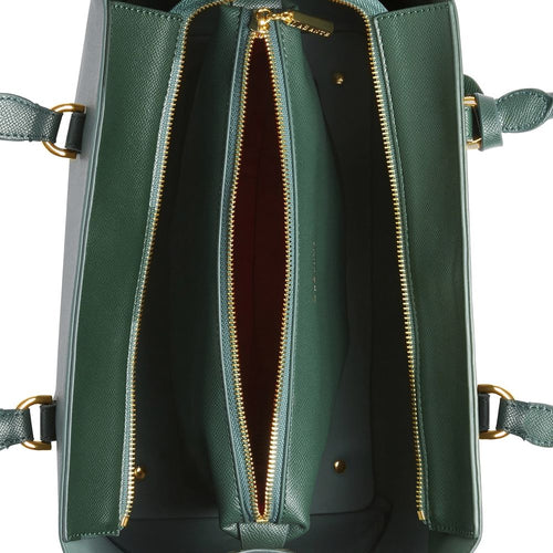 Load image into Gallery viewer, LaBante London Green Sophie Vegan Leather Tote Bag
