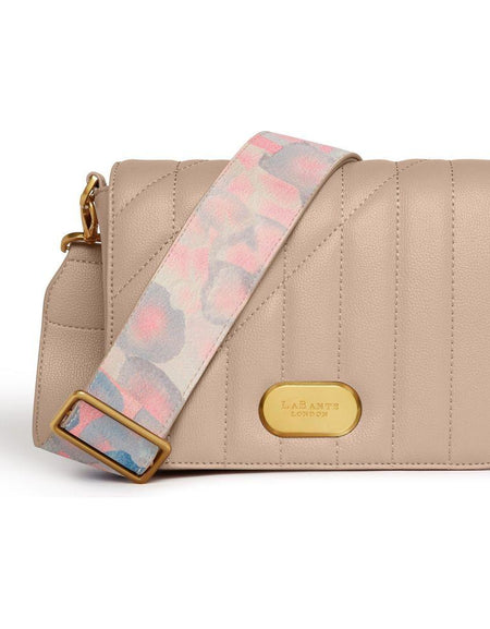 LaBante Iris Shoulder Bag in Beige - Exquisite Artistry Meets Functionality