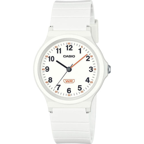 Load image into Gallery viewer, Casio Pop Analog White Bio Based Resin Strap White Dial Quartz LQ-24B-7B Women&#39;s Watch
