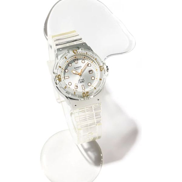 CASIO COLLECTION Mod. LADY DIVER - TRANSLUCID WHITE-2