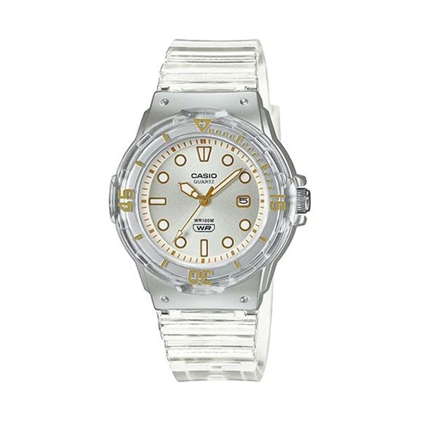 CASIO COLLECTION Mod. LADY DIVER - TRANSLUCID WHITE-0