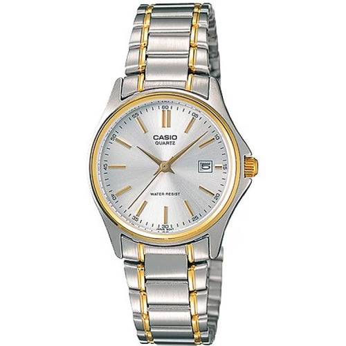 Load image into Gallery viewer, CASIO COLLECTION Mod. LADY DATE STEEL-GOLD - ARGENTÈE GOLD INDEXES-0
