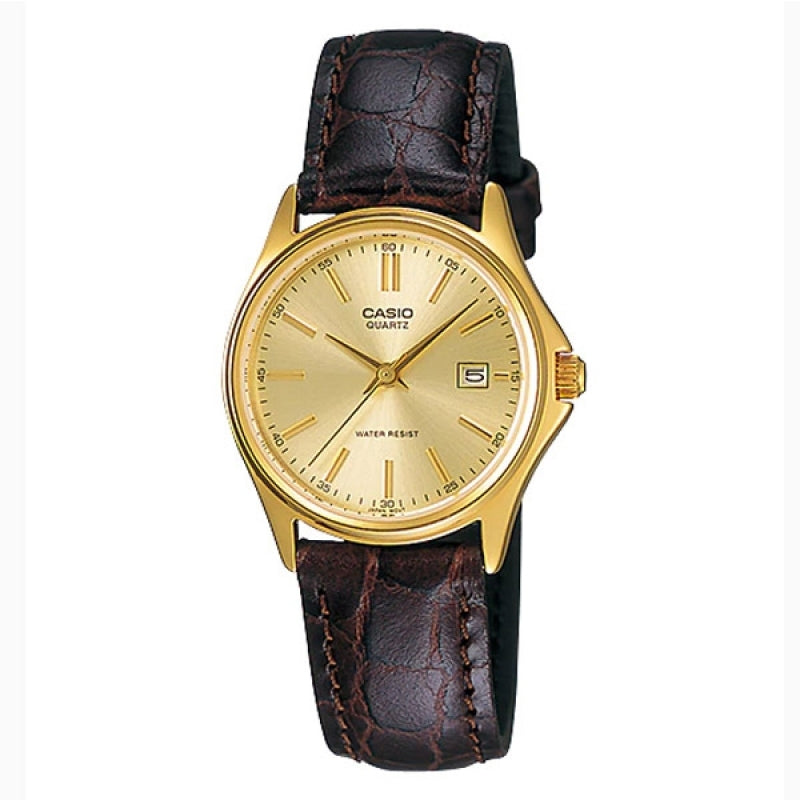CASIO COLLECTION Mod. LADY LEATHER - GOLD-0