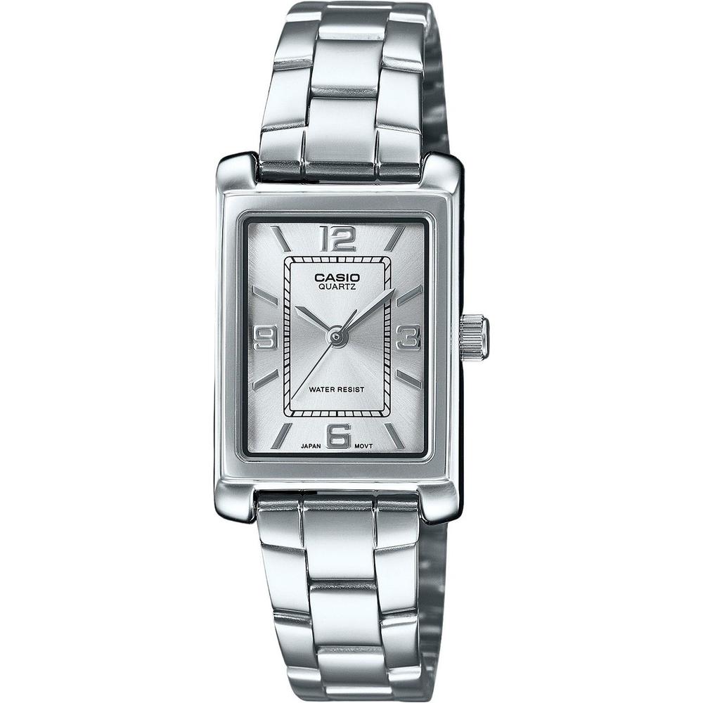 Casio Standard Analog Stainless Steel Silver Dial Quartz LTP-1234DD-7A Women's Watch - A Timeless Elegance