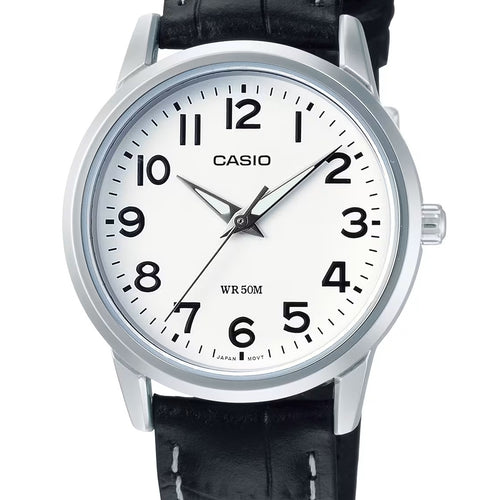 Load image into Gallery viewer, CASIO COLLECTION Mod. LADY 3H - LEATHER. WHITE-0

