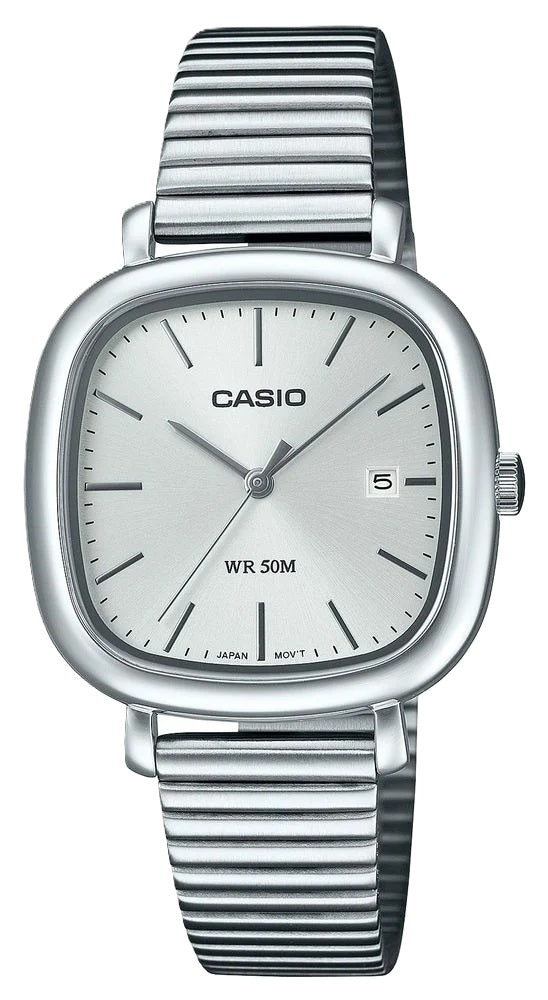 CASIO COLLECTION Mod. DATE SQUARE - SILVER-0
