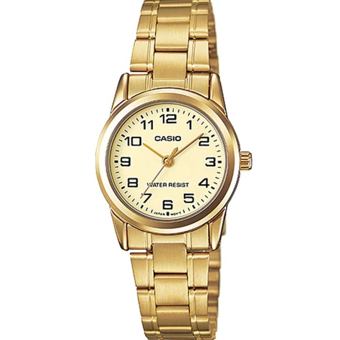 CASIO COLLECTION Mod. LADY 3H. GOLD - CHAMPAGNE-0