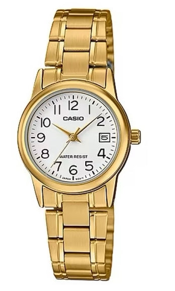 CASIO COLLECTION Mod. LADY DATE. GOLD - WHITE-0