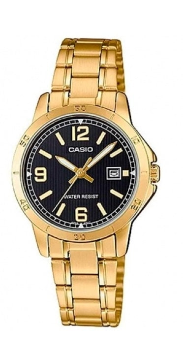 CASIO COLLECTION Mod. LADY DATE. GOLD - BLACK-0