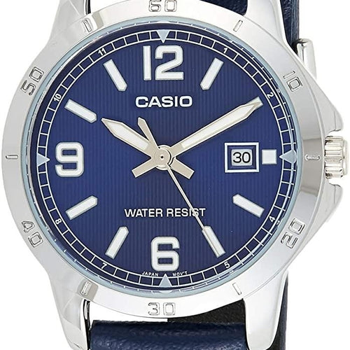 Load image into Gallery viewer, CASIO COLLECTION Mod. LADY DATE. LEATHER - BLUE-0
