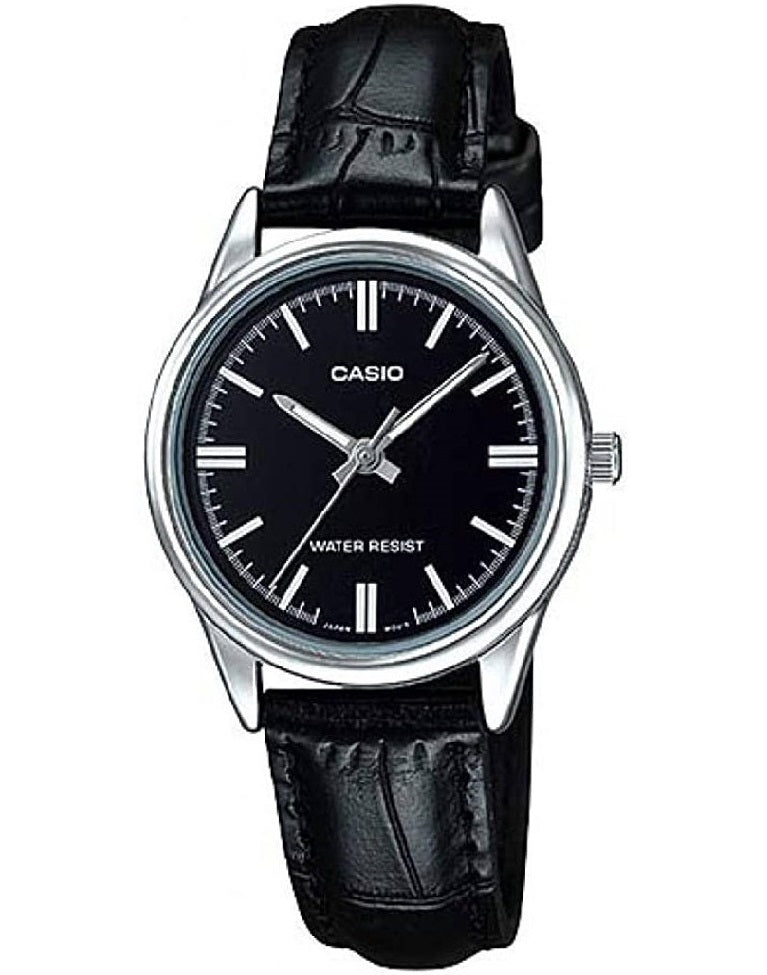 CASIO COLLECTION Mod. ONLY TIME LADY LEATHER - BLACK-0