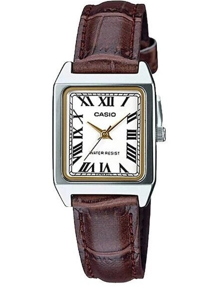 CASIO COLLECTION Mod. TANK, LEATHER - WHITE-0