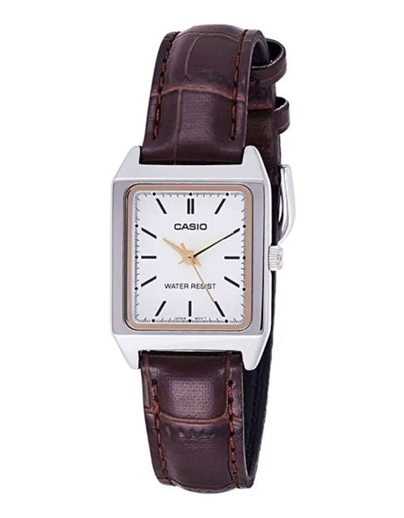 CASIO COLLECTION Mod. TANK. LEATHER - WHITE-0