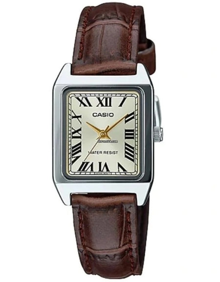 CASIO COLLECTION Mod. TANK, LEATHER - CHAMPAGNE-0