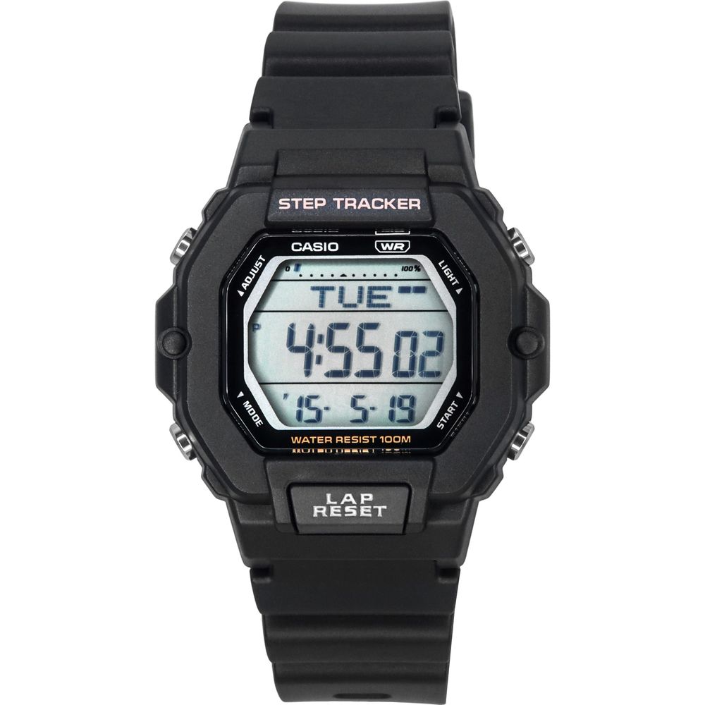 Casio Standard Digital Black Resin Strap Quartz LWS-2200H-1A Unisex Watch